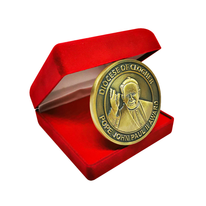 克洛格教区教皇约翰·保罗二世铜奖奖币