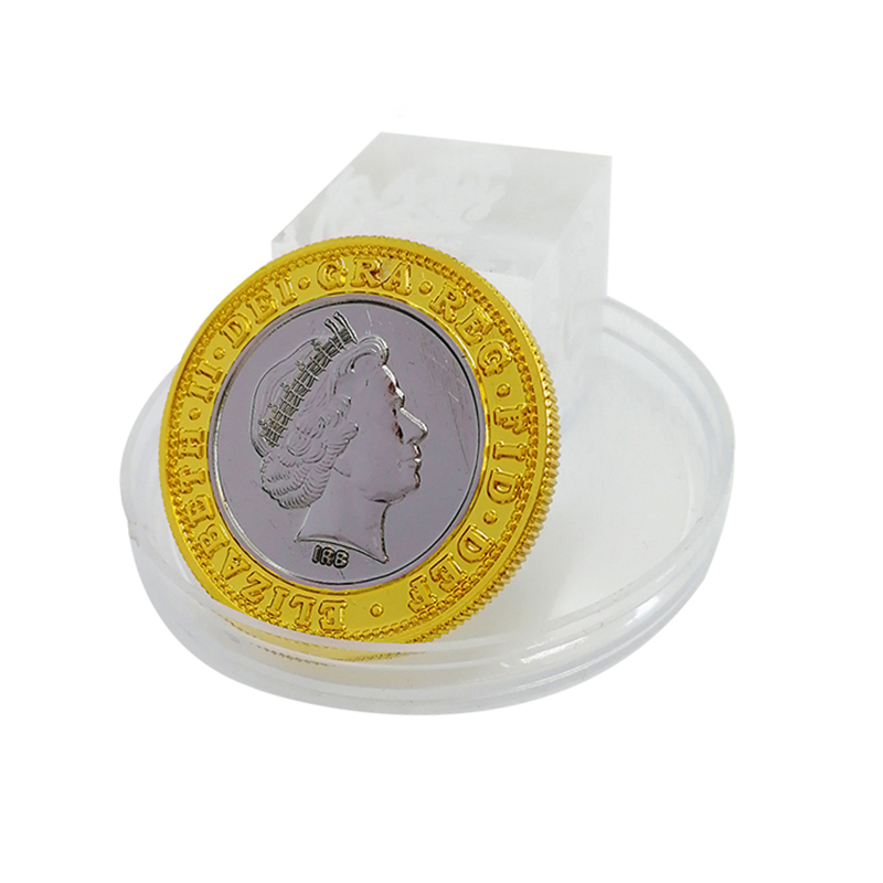双色电镀2008年2英磅硬币：伊丽莎白二世女王肖像 